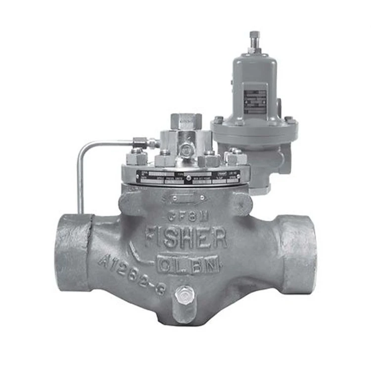 fisher lr128 back pressure valve