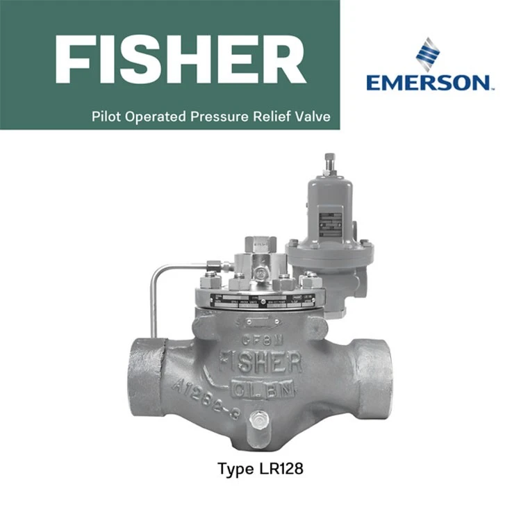 fisher lr128 pressure relief valve